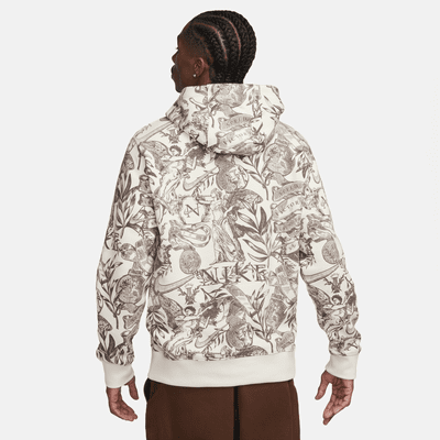 Nike Sportswear Club Fleece Men's Pullover Printed Hoodie