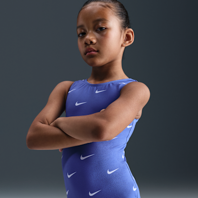 Nike Gymnastics Nike Repeat Swoosh Leotard