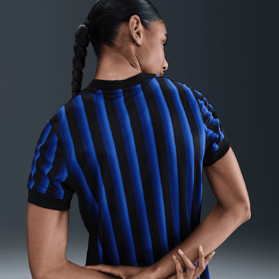 Inter Milan 2025/26 Stadium Home Women's Nike Dri-FIT Football Replica Shirt