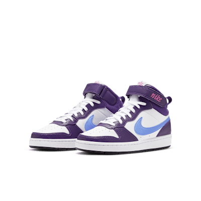 Nike Court Borough Mid 2 Big Kids' Shoes