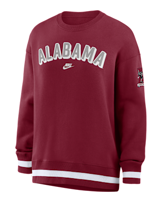 Женские  Alabama Legacy Phoenix Nike College Oversized Pullover Crew