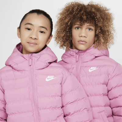 Nike Sportswear Lightweight Synthetic Fill Big Kids' Loose Hooded Jacket