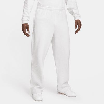 Nike Solo Swoosh Men's Open-Hem Fleece Pants