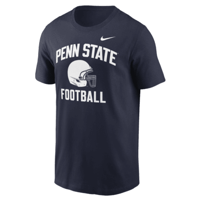 Penn State Nittany Lions Campus Football Helmet Men's Nike College T-Shirt