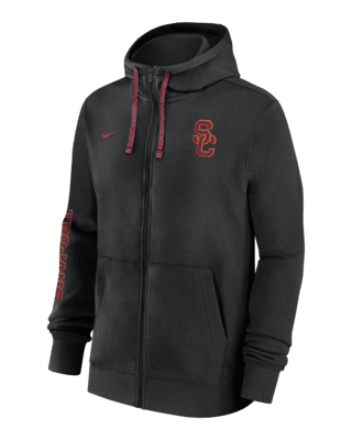 Мужское худи USC Trojans Sideline Team Issue Nike College Full-Zip Hoodie