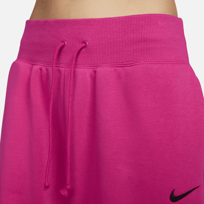 Pants de entrenamiento oversized de tiro alto para mujer Nike Sportswear Phoenix Fleece