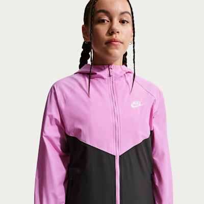 Nike Sportswear Windrunner Older Kids' Hooded Repel Jacket