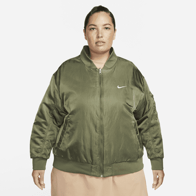Nike Sportswear Women's Reversible Varsity Bomber Jacket (Plus Size). Nike