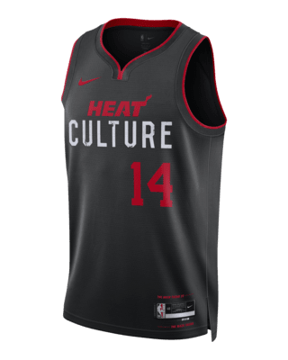 Мужские джерси Tyler Herro Miami Heat City Edition 2023/24 Nike Dri-FIT NBA Swingman Jersey