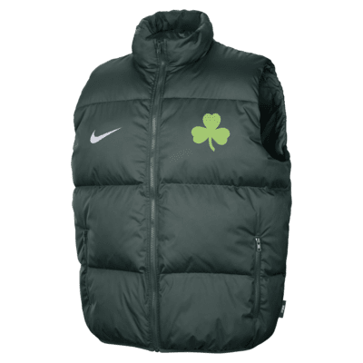 Boston Celtics City Edition Men's Nike NBA Puffer Vest