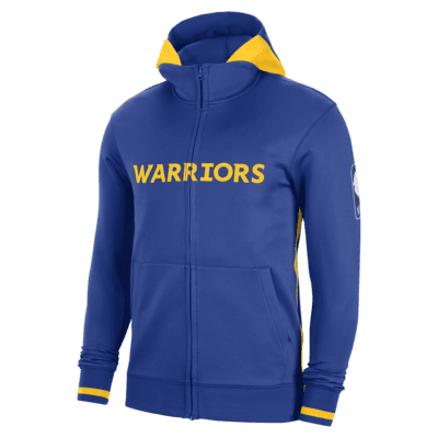 Golden State Warriors Showtime Men's Nike Dri-FIT NBA Full-Zip Hoodie