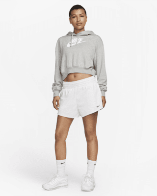 Nike Sportswear Women's High-Waisted French Terry Shorts. Nike.com