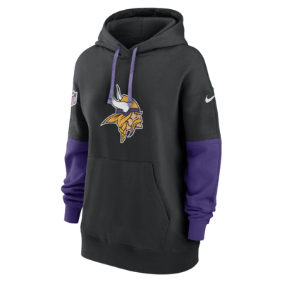 Minnesota Vikings Sideline Essential Women's Nike NFL Pullover Hoodie