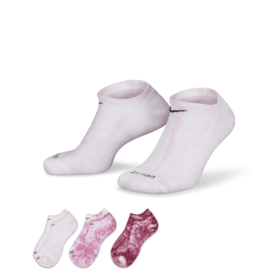 Nike Everyday Plus Cushioned No-Show Socks (3 Pairs)