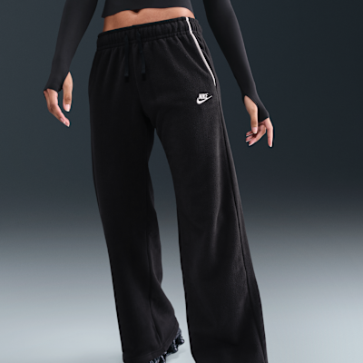 Nike Sportswear Club Fleece Women's Mid-Rise Wide-Leg Cozy Pants