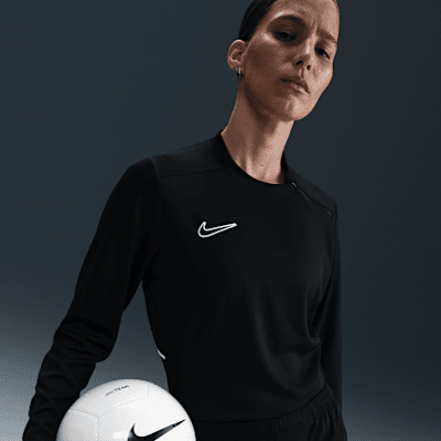 Nike Academy Dri-FIT-Fußball-Longsleeve mit Rundhalsausschnitt (Damen)