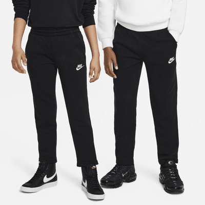 Nike Sportswear Club Fleece Big Kids' Open-Hem Pants