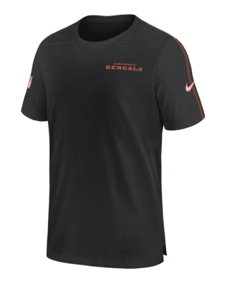 Мужские  Cincinnati Bengals Sideline Coach Nike Dri-FIT NFL Top