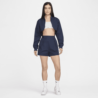 Nike Sportswear 系列女款短版全長拉鍊外套