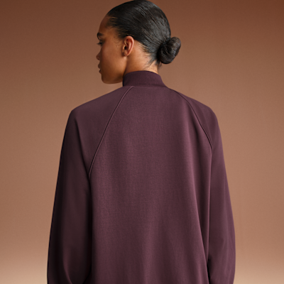 NikeSKIMS Matte Tricot Women's Oversized Full-Zip Track Jacket