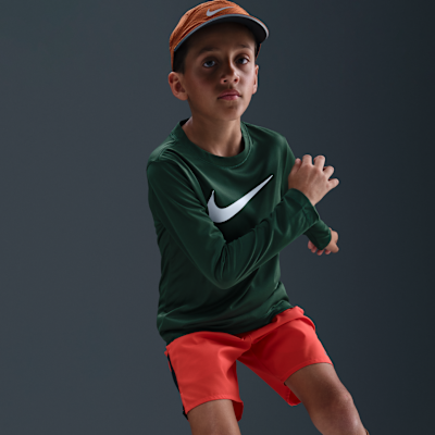 Playera de manga larga Dri-FIT para niño talla grande Nike Legend