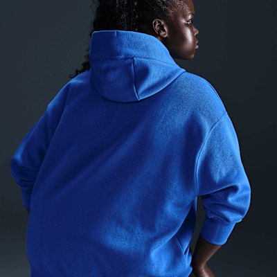 Nike Sportswear Phoenix Fleece Sudadera con gorro sin cierre oversized para mujer (talla grande)