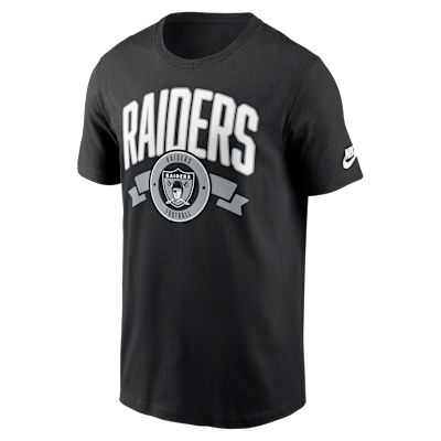 Las Vegas Raiders Rewind Front And Back Hit Essential Men's Nike NFL T-Shirt