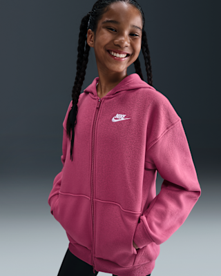 Детское худи Nike Sportswear Club Fleece Big Kids' Oversized Full-Zip Hoodie