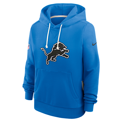 Detroit Lions Sideline Women's Nike Dri-FIT NFL Pullover Hoodie