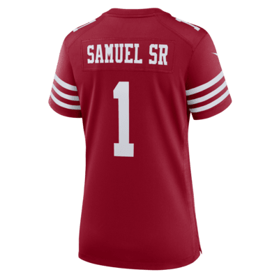 Jersey de fútbol americano Nike de la NFL Game para mujer Deebo Samuel Sr. San Francisco 49ers