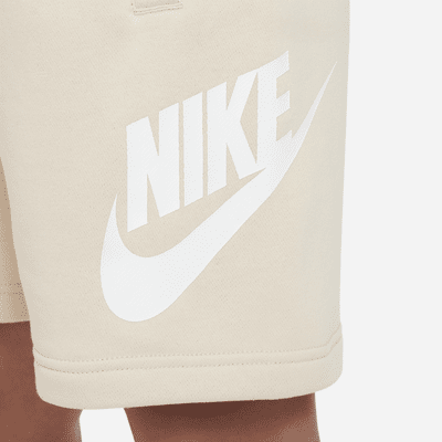 Shorts de French Terry para niños talla grande Nike Sportswear Club Fleece