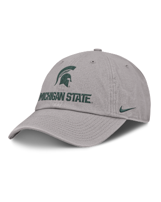 Мужские  Michigan State Sideline Club Gameday Nike College Adjustable Hat