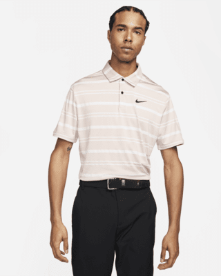 Nike, Shirts, Atlanta Braves Nike Golf Tour Performance Drifit Striped  Polo Medium