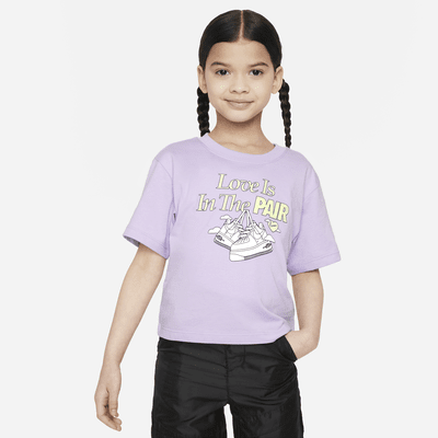 Nike Sweet Swoosh Little Kids' T-Shirt