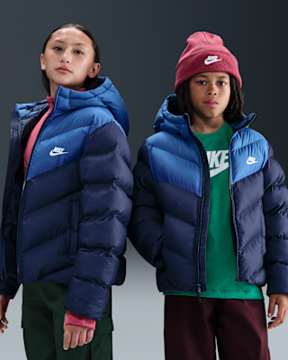 Детская куртка Nike Sportswear All Day Play Big Kids' Therma-FIT Loose-Fit Puffer