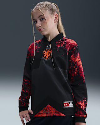 Детские джерси Netherlands Hollywood Keeper Big Kids' Nike Dri-FIT Soccer Jersey