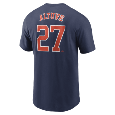 José Altuve Houston Astros Fuse Men's Nike MLB T-Shirt