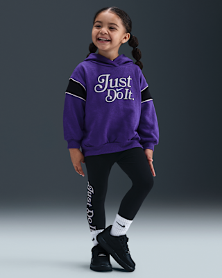 Детские тайтсы Nike Varsity Prep Toddler Pullover Hoodie and Leggings Set