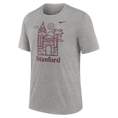 Playera universitaria Nike para hombre Stanford Cardinal Local Campus Time Honored Tradition