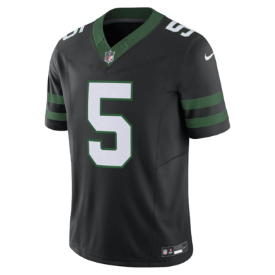 Jersey de fútbol americano Nike Dri-FIT de la NFL Limited para hombre Garrett Wilson New York Jets