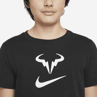 NikeCourt Dri-FIT Rafa Big Kids' Tennis T-Shirt