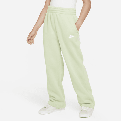 Nike Sportswear Club Fleece Big Kids' (Girls') Wide-Leg Pants