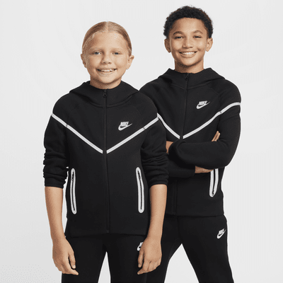 Sweat à capuche et zip réfléchissant Nike Sportswear Tech Fleece pour ado (garçon)