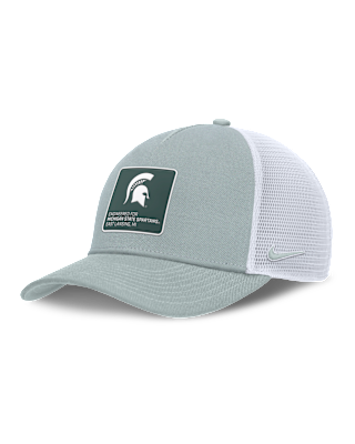 Мужские  Michigan State On-Field Rise Engineered Nike College Trucker Adjustable Hat