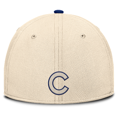 Gorra Nike Dri-FIT de la MLB para hombre Chicago Cubs Statement Rise Swoosh