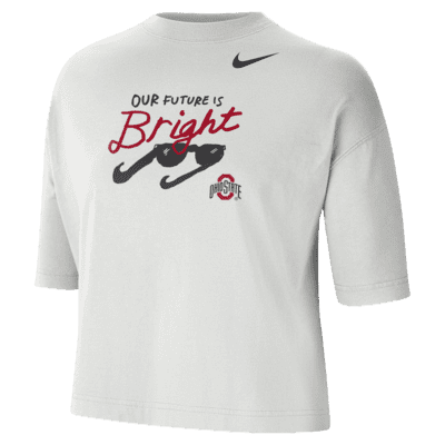 Ohio State Women's Nike College Long-Sleeve T-Shirt.