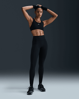 Женские тайтсы Nike Universa Medium-Support High-Waisted Full-Length Leggings with Pockets