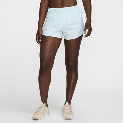 Shorts con forro de ropa interior Dri-FIT de tiro medio de 8 cm para mujer Nike One