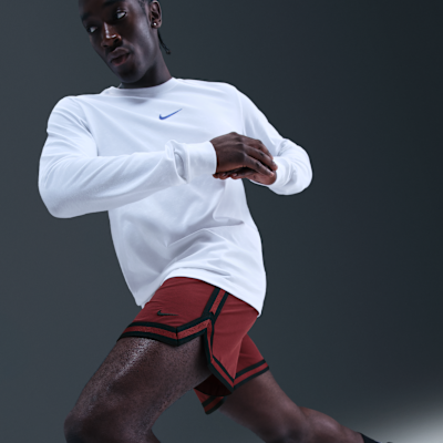 Shorts de básquetbol de tejido Woven UV Dri-FIT de 15 cm para hombre Nike DNA