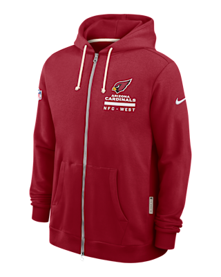 Мужское худи Arizona Cardinals Utility Player Sideline Nike Dri-FIT NFL Full-Zip Hoodie